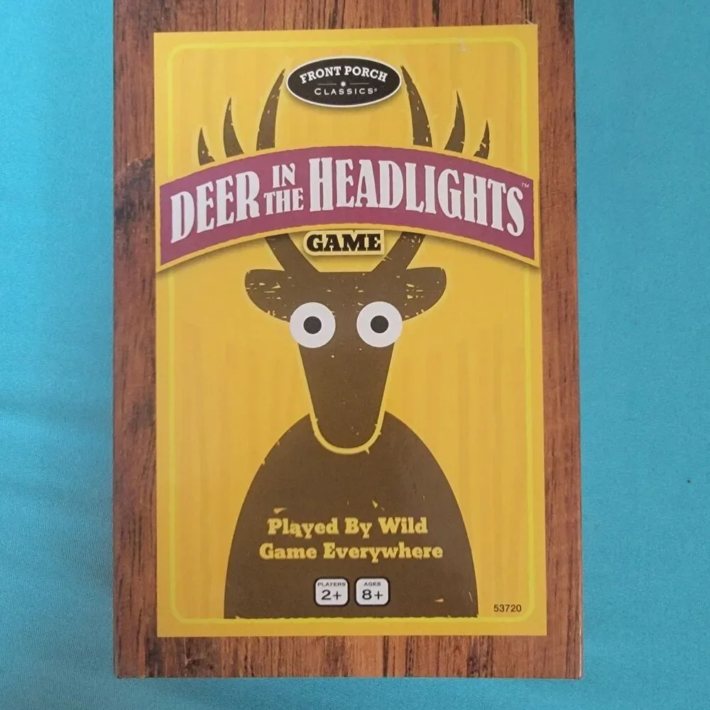 Deer In The Headlights Family Fun Card & Dice Game by Front Porch Classics